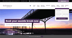 Desktop Screenshot of dalmenyhotel.co.uk